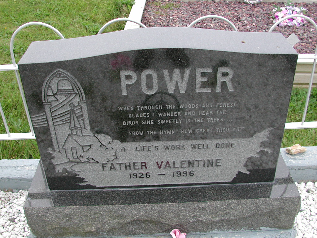 Father Val headstone