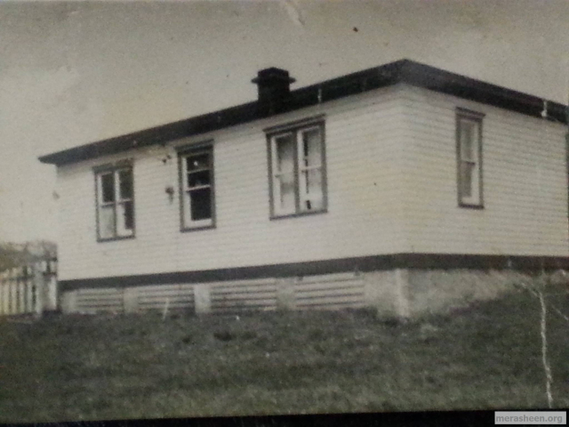 Ron Pitcher's house.&amp;nbsp; Ron had to go in for a back operation and Charlie Pittman and Fergus Fulford volunteered to finish the house so the family could move into it in May 1957.