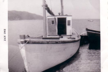 Pomroy's skiff at St. Leonards