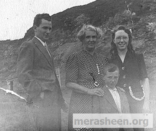 Ernie Ennis, Leah Ennis, Angela Ennis and Paddy Ennis