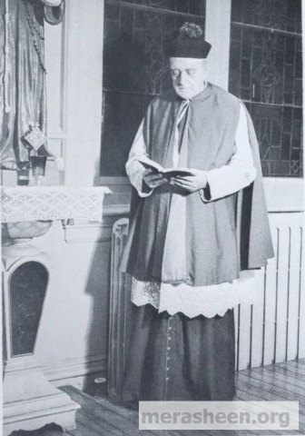 Fr. Fyme at St. Bons 1962