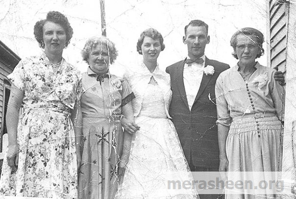 Jean Pomroy, Kate Wilson, Violet Wilson, Don Pomroy, Jane Wilson