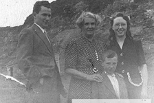 Ernie Ennis, Leah Ennis, Angela Ennis and Paddy Ennis