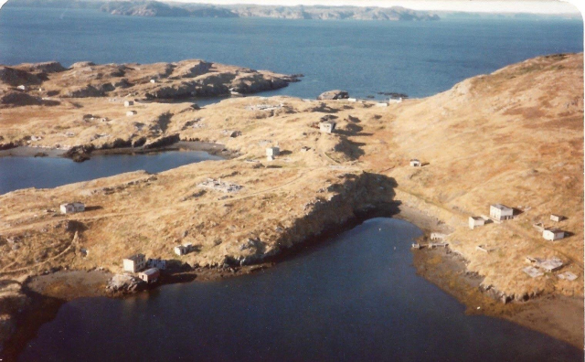 10 Aerial view taken after resettlement, probably 1970