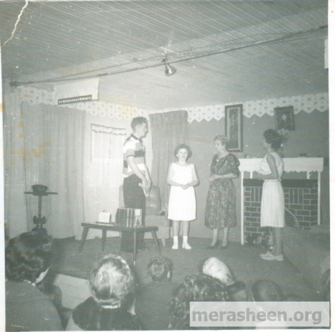 Here are Clem, Maureen, Bride Rose and Lucy.